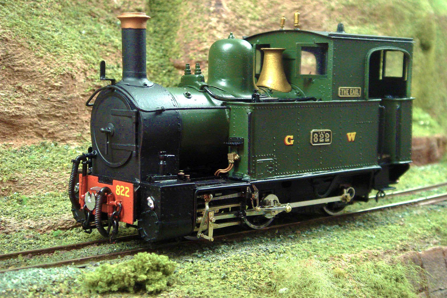 W & L 822 The Earl in GWR Livery
