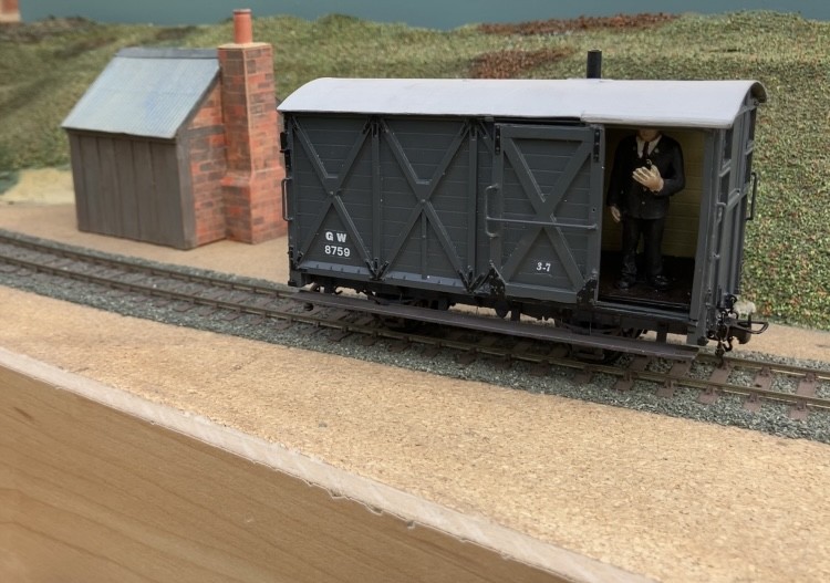 Mk III Brake Van on Simon's Layout